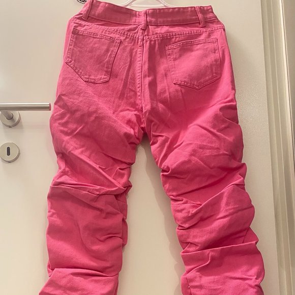 >>>Y2K Pink Pleated Pants<<< - Picture 2 of 4